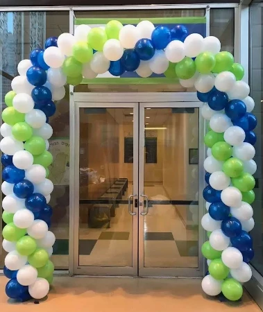corporate event outside a grand opening